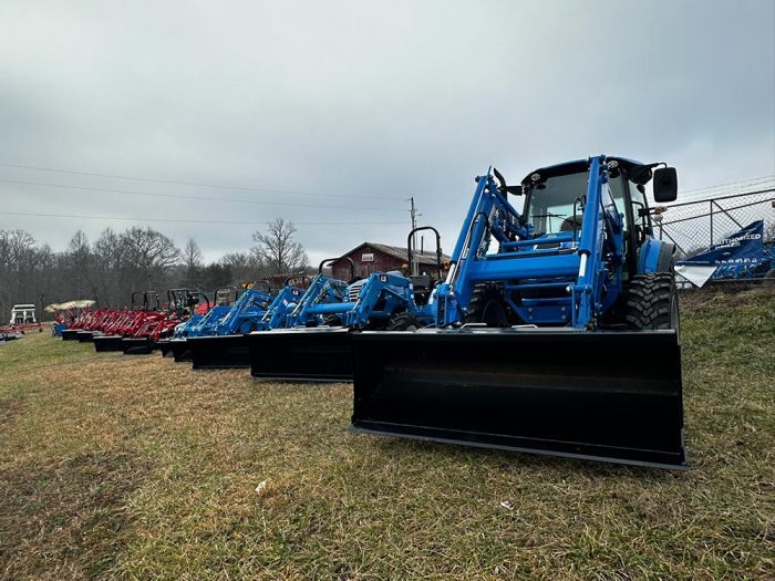 LS tractor at morgan's farm equipment