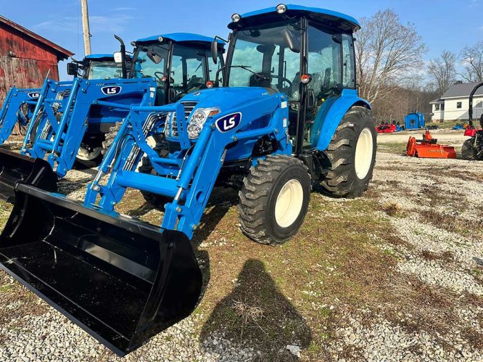 LS tractor at morgan's farm equipment