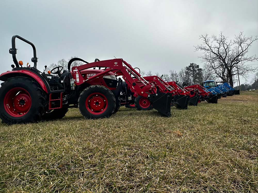 Morgan's Farm Equipment tractor inventory